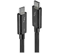 Lindy 41555 câble USB USB 3.2 Gen 1 (3.1 Gen 1) 0,5 m USB C Noir