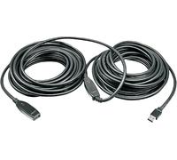 LINDY Câble USB USB 3.2 Gen1 USB-A mâle, USB-A femelle 15.00 m noir 43322