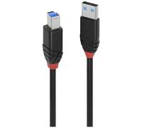 LINDY Câble USB USB 3.2 Gen1 USB-A mâle, USB-B mâle 10.00 m noir 43227