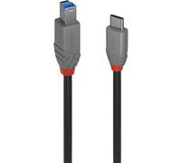 Câble USB 3.2 Type C vers B, 5Gbit/s, Anthra Line, 1m