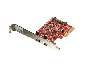 Lindy Carte PCIe USB 3.1, 2 Ports