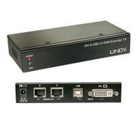 LINDY Cat.5 KVM Extender Classic - rallonge écran-clavier-souris/USB