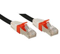 Lindy Cat.6 (A) SSTP / S/FTP PIMF Premium 0.5m câble de réseau Noir 0,5 m