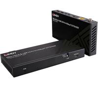 LINDY Cat.6 HDBaseT KVM Extender HDMI™, infrarouge, USB 2.0 Set extendeur HDBaseT (émetteur + récepteur) câble réseau RJ45 150 m