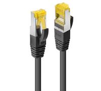 LINDY Cat.7 S/FTP PIMF LSOH 0.3m Patch Cable, Black