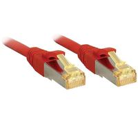 LINDY Cat. 7 S/FTP PIMF LSOH 1 m Patch Cable Red