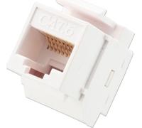 LINDY CAT6 Keystone Coupler - Boîtier modulaire (couplage) - RJ-45 - blanc