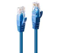 Lindy Câble réseau 48017 RJ45 Cat6 U/UTP 1 m bleu