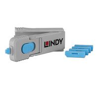 Lindy Clé de port DisplayPort avec 4 serrures, Verrou antivol
