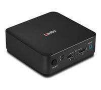 Lindy Commutateur KVM 2 ports Type C – DisplayPort 1.2