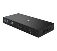 Lindy - commutateur écran-clavier-souris/audio/USB - dual head, HDMI 4K60, USB 3.0 - 2 ports