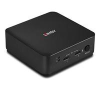 Lindy Commutateur KVM 2 ports Type-C Double HDMI 4K60