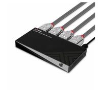 Lindy - Commutateur vidéo/audio de bureau 8K60 - 3 x HDMI - Noir G