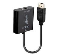 Câble adaptateur moniteur LINDY 41068 4K [1x DisplayPort mâle - 1x HDMI femelle] noir 1 pc(s)