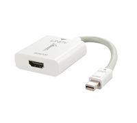 Lindy Convertisseur actif Mini DisplayPort 1.2 vers HDMI 18G Blanc