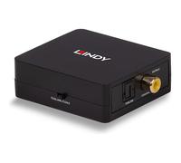 Lindy - Convertisseur Audio Numérique Bidirectionnel - Spdif (Toslink Coaxial) - Noir