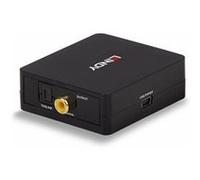 Lindy - Convertisseur audio numérique bidirectionnel - SPDIF (TOSLINK coaxial) - noir Noir G