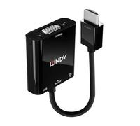 Lindy Convertisseur vidéo HDMI vers VGA 38285 avec audio Noir