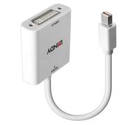 Lindy Adaptateur vidéo 38318 – Mini DisplayPort (M) vers DVI (F) – DisplayPort 1.1 – 18 cm – noir