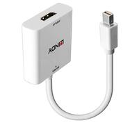 Lindy Adaptateur Mini DisplayPort vers HDMI – 18 cm Noir – 1920×1080 à 60 Hz
