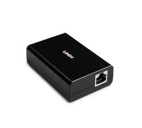 Lindy Convertisseur répartiteur PoE vers type C, Gigabit Ethernet, RJ45 et USB-C