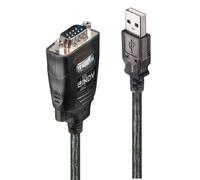 LINDY Convertisseur USB Série RS232 Mémoire COM 1.1m