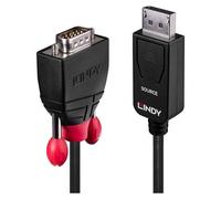 Lindy - Convertisseur vidéo - DisplayPort - VGA - noir