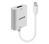 LINDY Convertisseur Actif Mini DisplayPort 1.2 vers HDMI 18G Blanc