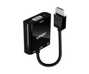 Lindy - convertisseur vidéo - noir