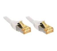 LINDY 47324 RJ45 Câble réseau, câble patch CAT 6a (câble brut CAT 7) S/FTP 2.00 m blanc 1 pc(s)