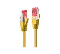 LINDY Câble patch RJ45 47760 - Cat6 S/FTP 0,30 m Jaune
