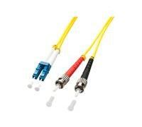 Lindy Fibre Optique Duplex LC/St OS2, 5m