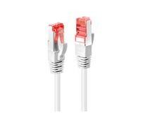 Lindy Câble réseau RJ45 Cat.6 S/FTP 250 MHz Cuivre 0,5 m Blanc