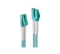 Lindy Câble fibre optique 46403 75 m bleu LC mâle - LC mâle Multimode OM3 50/125 µ