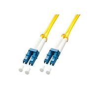 Lindy - Cordon de raccordement - mode unique LC (M) pour mode unique LC (M) - 10 m - 10 m - fibre optique - duplex - 9 / 125 micromètres - OS2 - sans halogène