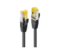 Lindy - Cordon de raccordement - RJ-45 (M) pour RJ-45 (M) - 15 m - SFTP, PiMF - CAT 7 (câble)/CAT 6a (connecteurs) - sans halogène, sans crochet - noir