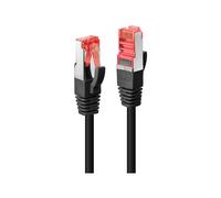 LINDY 47780 RJ45 Câble réseau, câble patch CAT 6 S/FTP 3.00 m noir 1 pc(s)