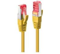 Lindy Câble réseau Cat.6 S/FTP, cuivre, 250MHz, Jaune, 0,3m