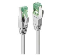Lindy - Cordon de raccordement - RJ-45 (M) pour RJ-45 (M) - 5 m - 5.8 mm - S/FTP, PiMF - CAT 6a - sans crochet - gris