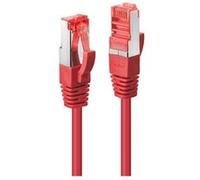 Lindy - Cordon de raccordement - RJ-45 (M) pour RJ-45 (M) - 5 m - SFTP, PiMF - CAT 6 - sans crochet - rouge G