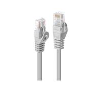 Lindy - Cordon de raccordement - RJ-45 (M) pour RJ-45 (M) - 50 cm - UTP - CAT 5e - moulé, sans crochet - gris