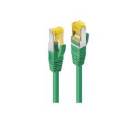 Lindy - Cordon de raccordement - RJ-45 (M) pour RJ-45 (M) - 7.5 m - 6.5 mm - S/FTP - CAT 7 - sans halogène, sans crochet - vert