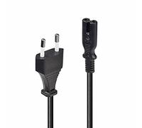 Lindy 30422 câble électrique Noir 3 m CEE7/16 Coupleur C7