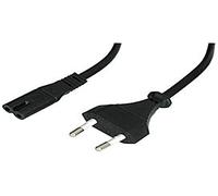 Lindy Câble d'alimentation 1x fiche Euro - 1x prise C7 femelle, 5 m, noir