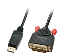 LINDY DisplayPort Adaptateur [1x DisplayPort mâle - 1x DVI-D mâle] 41489 0.5 m