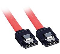 LINDY disque dur Câble de raccordement [1x SATA femelle 7 pôles - 1x SATA femelle 7 pôles] 0.20 m rouge