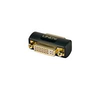 Lindy 41233 changeur de genre de câble DVI Noir
