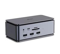 LINDY Station d'accueil USB-C® DST-Pro USB4 Convient pour les marques: universel lecteur de cartes intégré, alimentation USB-C®