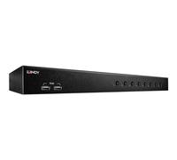LINDY DVI-I Single Link USB 2.0 Audio KVM Switch Pro 8 Port