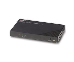 Lindy Emetteur HDBaseT Cat.6 HDMI 4K60, Audio, IR & RS-232, 100m